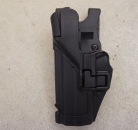 ブラックホークSERPA LEVEL3ヒップホルスター黒H&K P30・P2000用(USPコンパクトも可)新品(右利き・左利き両方有り)