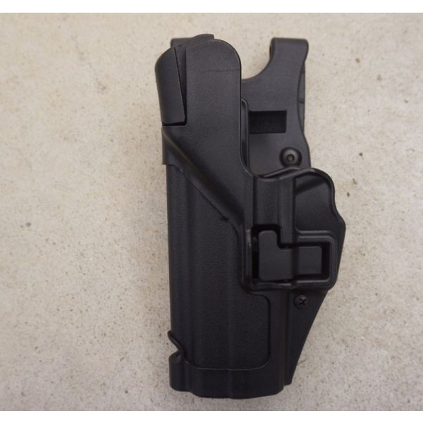 画像1: ブラックホークSERPA LEVEL3ヒップホルスター黒H&K P30・P2000用(USPコンパクトも可)新品(右利き・左利き両方有り)