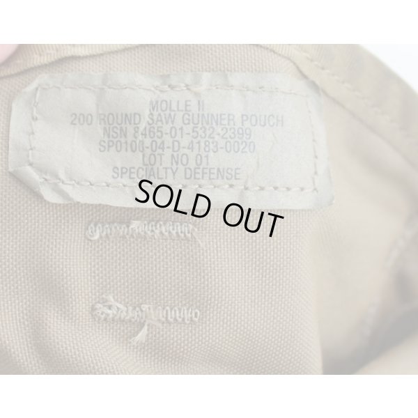 画像4: 米軍 米海兵隊MOLLEII 200rd SAWポーチCB(コヨーテブラウン)