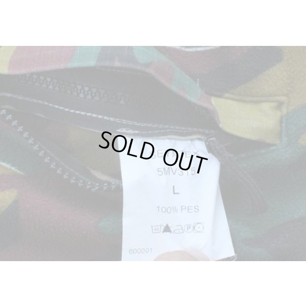 画像4: ベルギー軍ジグソー迷彩・デザートジグソー迷彩リバーシブル フリースL