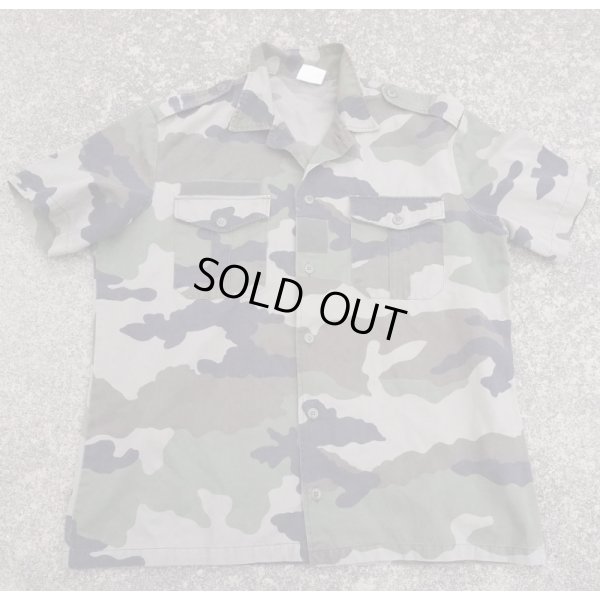 画像1: フランス軍 半袖シャツCCE迷彩43/44