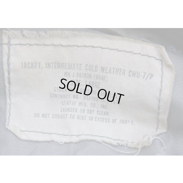 画像3: 米軍CWU-7/PフライトジャケットLARGE