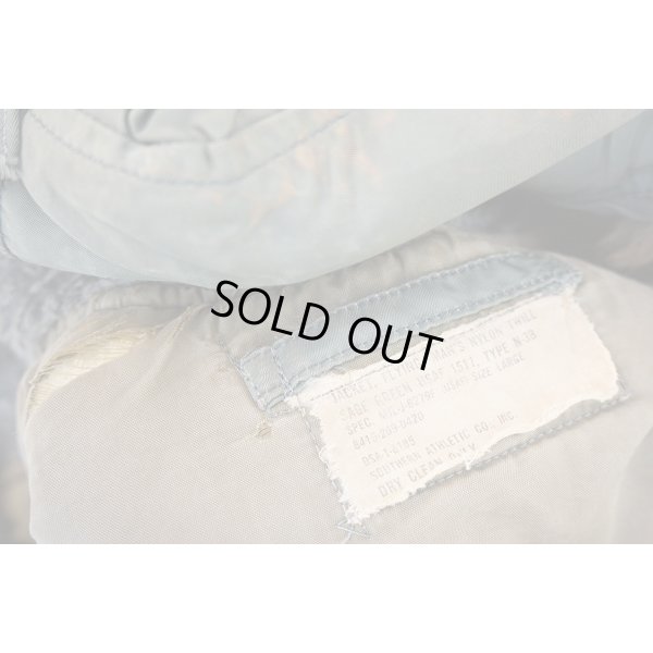 画像3: 米軍N-3BフライトパーカーF型LARGE