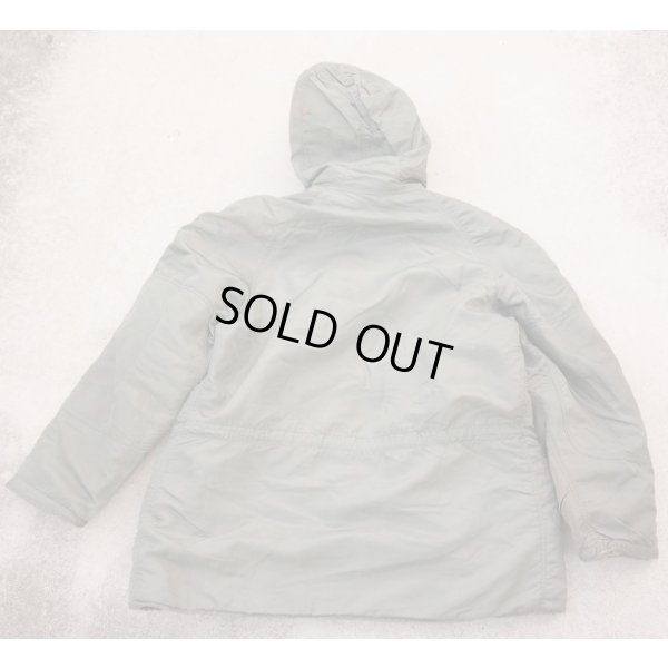 画像2: 米軍N-3BフライトパーカーF型LARGE