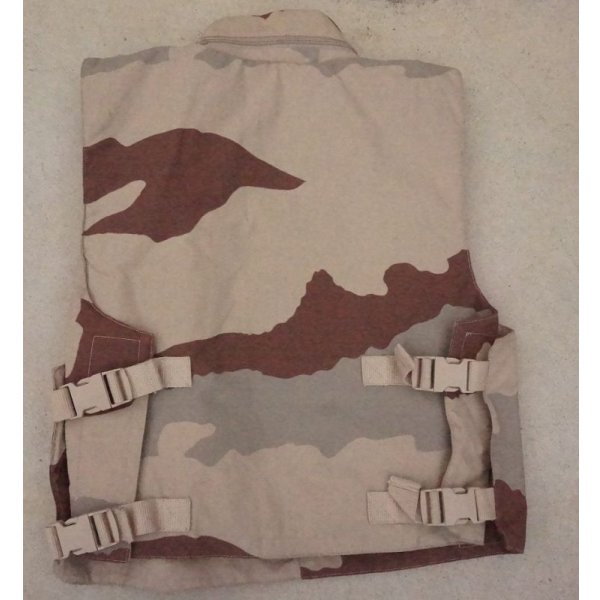 画像2: フランス軍デザートCCE迷彩ボディアーマーカバー サイズP.T.新品