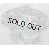 米軍M65フィールドジャケット ウッドランド迷彩ブラスジッパー+プラスチックジッパー仕様MEDIUM-REGULAR