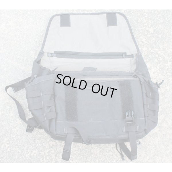 画像3: MAGFORCE MF-6023タクティカルメッセンジャーバッグ黒 新品