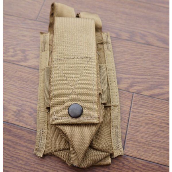 画像1: MSAパラクレイト スモークグレネードポーチCB（コヨーテブラウン）新品