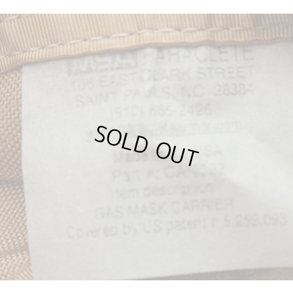 画像3: MSAパラクレイト ガスマスクポーチCB(コヨーテブラウン)新品