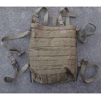 MSAパラクレイトPRC-117Eラジオ用バックパネル コヨーテブラウン（CB）新品