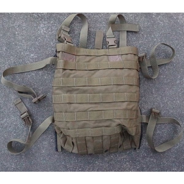 画像1: MSAパラクレイトPRC-117Eラジオ用バックパネル コヨーテブラウン（CB）新品