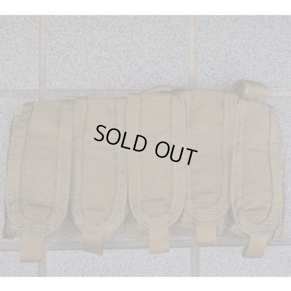 画像1: MSAパラクレイト 5連40mmグレネードポーチCB（コヨーテブラウン）新品