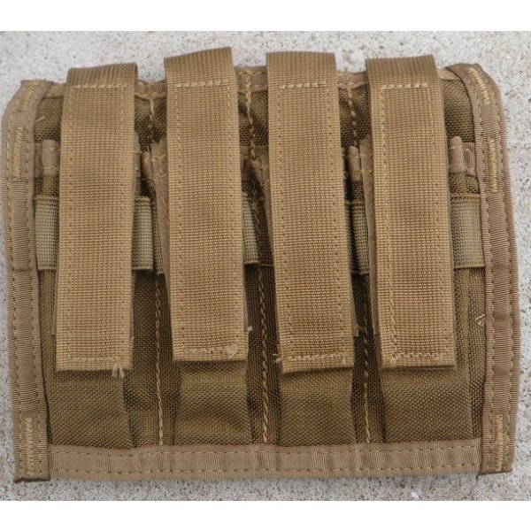画像1: パラクレイト4連45ピストルマガジンポーチCB(コヨーテブラウン)新品プレMSAロット