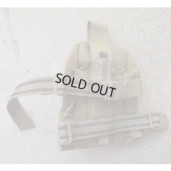 画像2: 英軍放出ブラックホークMOLLEホルスター・レッグパネル セットCT(コヨーテタン)塗装品