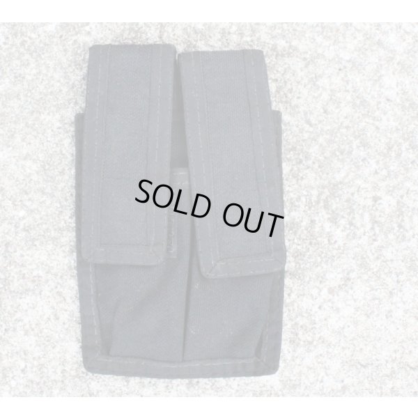 画像1: SAS放出アンクルマイクス ダブルピストルマガジンポーチ黒