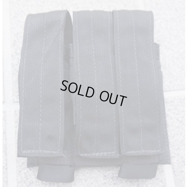 画像1: パラクレイト3連ピストルマガジンポーチ黒 新品プレMSA初期ロット