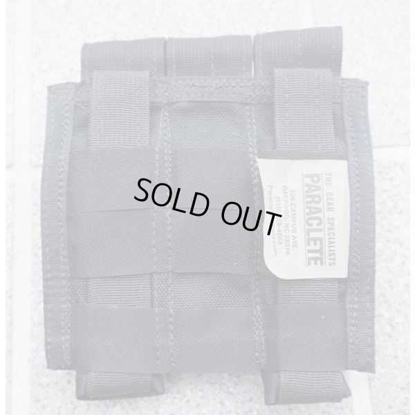 画像2: パラクレイト3連ピストルマガジンポーチ黒 新品プレMSA初期ロット