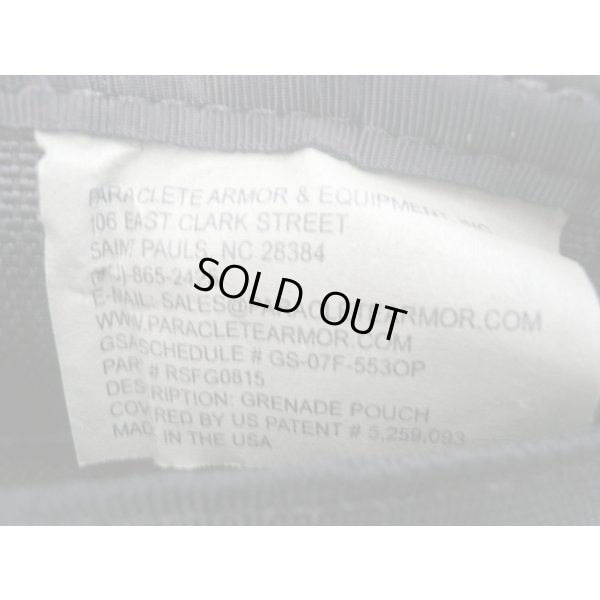 画像3: パラクレイト ハンドグレネードポーチ黒 新品プレMSAロット