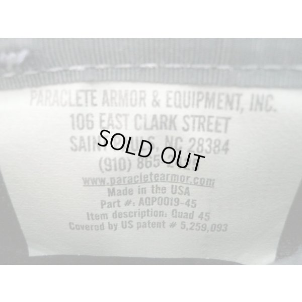画像3: パラクレイト4連45ピストルマガジンポーチ黒 新品プレMSAロット