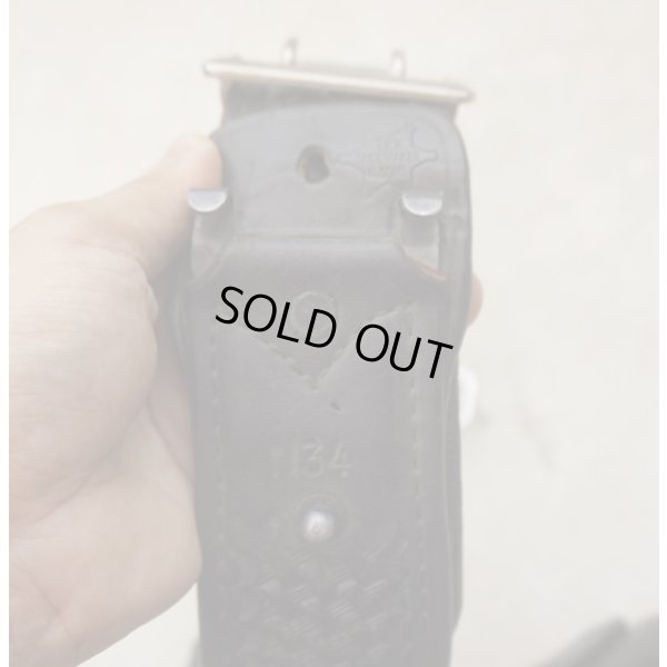 画像7: 米法執行機関放出ポリスベルトセット（ビアンキ製4インチリボルバー用ホルスター・TEX SHOEMAKER&SONS製ベルトなどがセット）