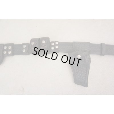 画像3: 米法執行機関放出ポリスベルトセット ウエスト85cm向け(4インチリボルバー用ホルスター・サファリランド製ベルトなどがセット)
