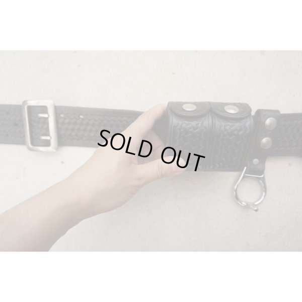 画像4: 米法執行機関放出ポリスベルトセット（ビアンキ製4インチリボルバー用ホルスター・TEX SHOEMAKER&SONS製ベルトなどがセット）