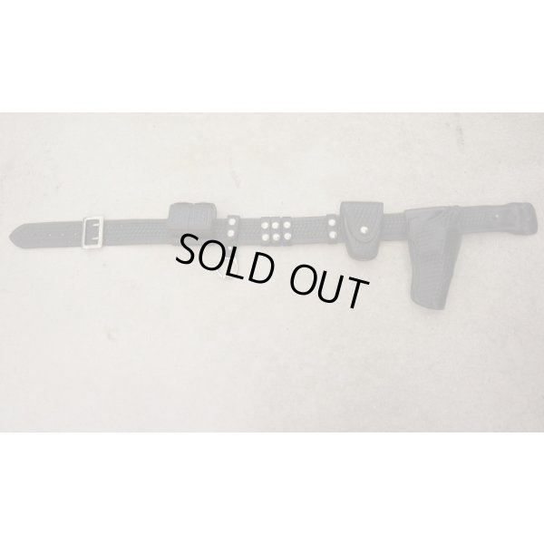 画像1: 米法執行機関放出ポリスベルトセット（ビアンキ製4インチリボルバー用ホルスター・TEX SHOEMAKER&SONS製ベルトなどがセット）