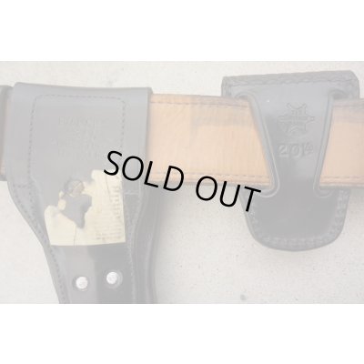画像6: 米法執行機関放出ポリスベルトセット(ビアンキ製4インチリボルバー用ホルスター・TEX SHOEMAKER&SONS製ベルトなどがセット)