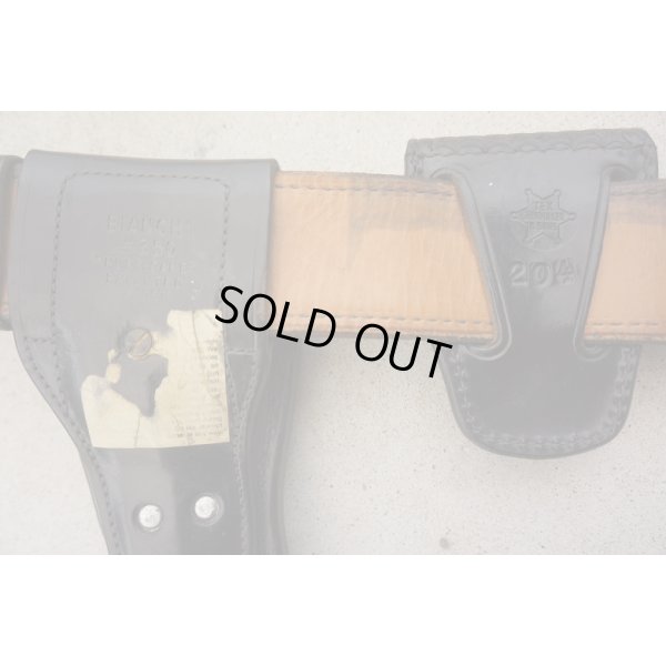 画像6: 米法執行機関放出ポリスベルトセット（ビアンキ製4インチリボルバー用ホルスター・TEX SHOEMAKER&SONS製ベルトなどがセット）