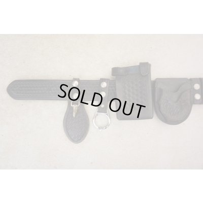 画像4: 米法執行機関放出ポリスベルトセット ウエスト85cm向け(4インチリボルバー用ホルスター・サファリランド製ベルトなどがセット)