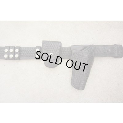 画像3: 米法執行機関放出ポリスベルトセット(ビアンキ製4インチリボルバー用ホルスター・TEX SHOEMAKER&SONS製ベルトなどがセット)