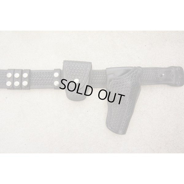 画像3: 米法執行機関放出ポリスベルトセット（ビアンキ製4インチリボルバー用ホルスター・TEX SHOEMAKER&SONS製ベルトなどがセット）