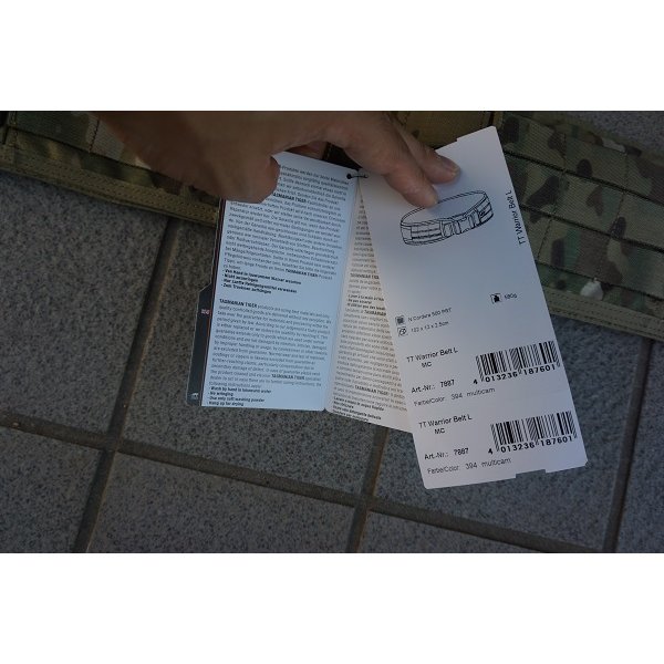 画像3: Tasmanian Tiger製MOLLEベルトMULTICAM迷彩Large新品