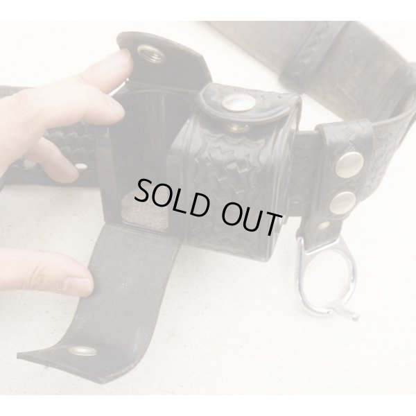 画像5: 米法執行機関放出ポリスベルトセット（ビアンキ製4インチリボルバー用ホルスター・TEX SHOEMAKER&SONS製ベルトなどがセット）