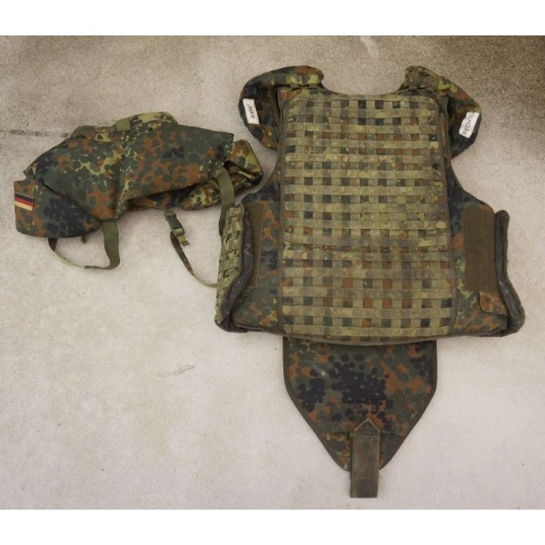 画像2: ドイツ連邦軍(ドイツ軍)フレクター迷彩IdZボディアーマーX-LARGE