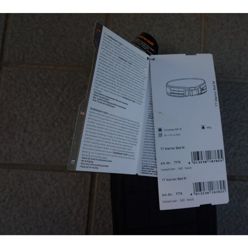 画像3: Tasmanian Tiger製MOLLEベルト黒Medium新品