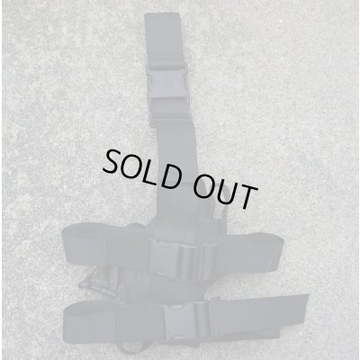 画像2: Tasmanian Tiger製レッグホルスター黒 新品