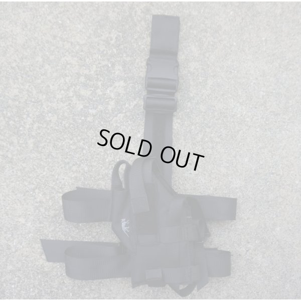 画像1: Tasmanian Tiger製レッグホルスター黒 新品