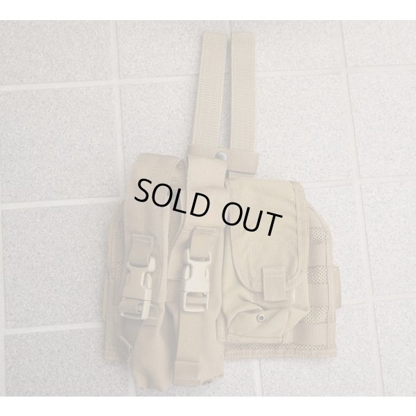 画像1: 米軍放出SPEC-OPSレッグパネル+SPEC-OPSマガジンポーチ+SPECTERフレアポーチ2個セットCB（コヨーテブラウン）