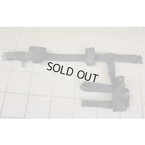 画像1: 米法執行機関放出ポリスベルトセットMedium（ブラックホーク製ホルスター・ビアンキ製ベルトなどがセット）