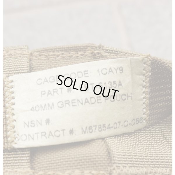 画像3: 米軍 米海兵隊LBT-6135Aシングル40mmグレネードポーチCB(コヨーテブラウン）新品