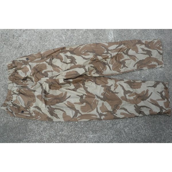 画像1: 英軍ハイブリッドDPM迷彩レインパンツ80/88/104新品