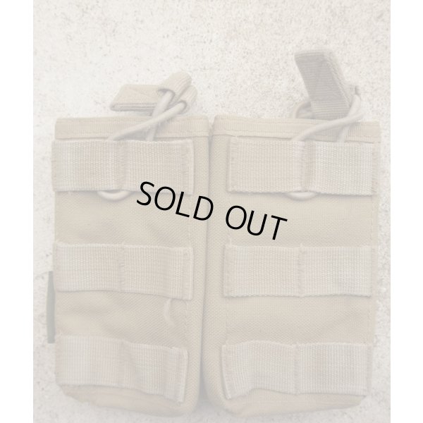 画像1: 英軍放出WASダブルオープントップマガジンポーチCT(コヨーテタン)