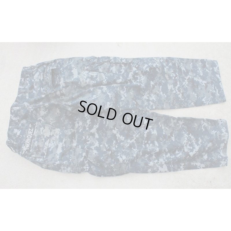 画像2: 米軍NWUパンツMEDIUM-X-SHORT徽章付き