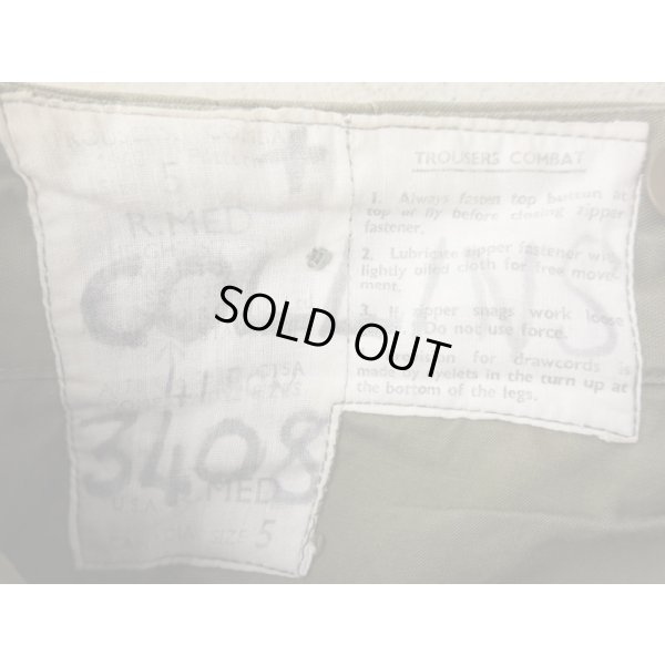 画像3: 英軍P60コンバットパンツODサイズ5