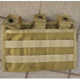 米軍アライドSFLCSトリプルマガジンポーチ(3マグキャリア)カーキ新品
