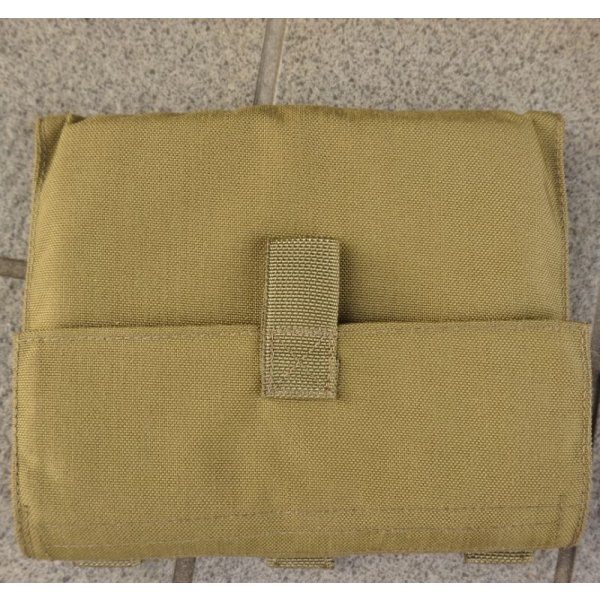 画像1: 米軍イーグルSFLCSショックチューブポーチ カーキ新品