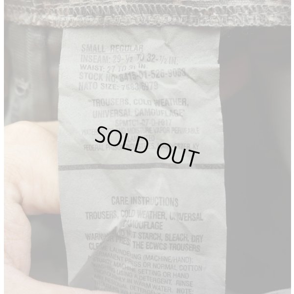 画像3: 米軍Gen2 ECWCSゴアテックスパンツUCP（ACU迷彩）SMALL-REGULAR