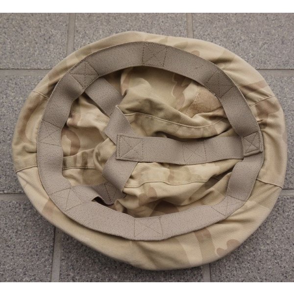 画像1: ベルギー軍M826用デザートジグソー迷彩ヘルメットカバー サイズ1