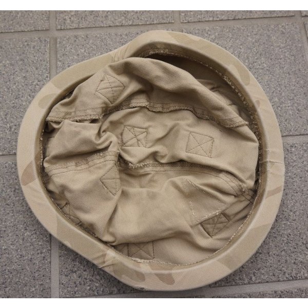 画像2: ベルギー軍M826用デザートジグソー迷彩ヘルメットカバー サイズ1